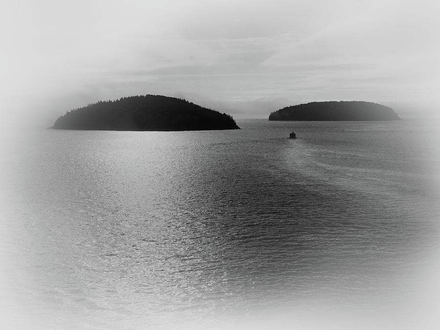 Two Islands In Boston Harbor Photograph