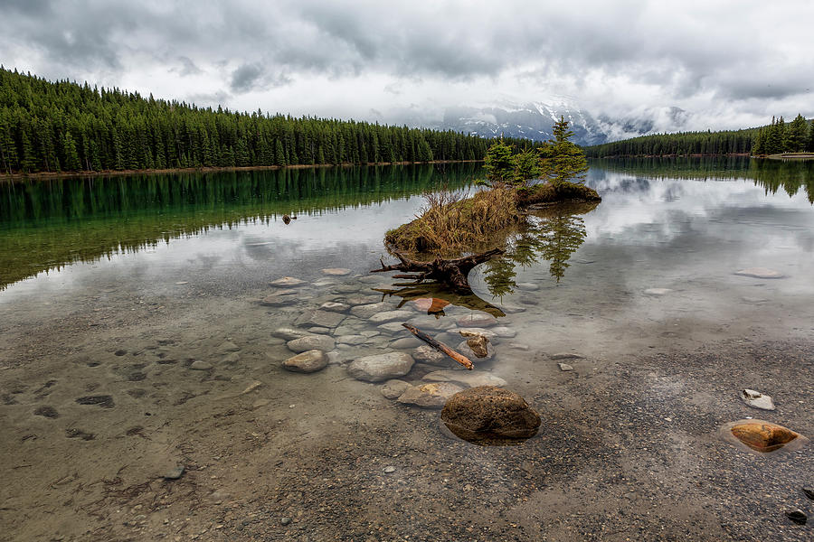 Two Jack Lake, No. 1 Photograph by Belinda Greb