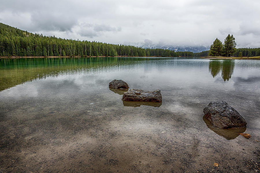 Two Jack Lake, No. 3 Photograph by Belinda Greb
