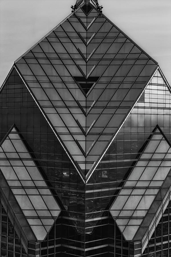 Two Liberty Place BW Photograph by Susan Candelario