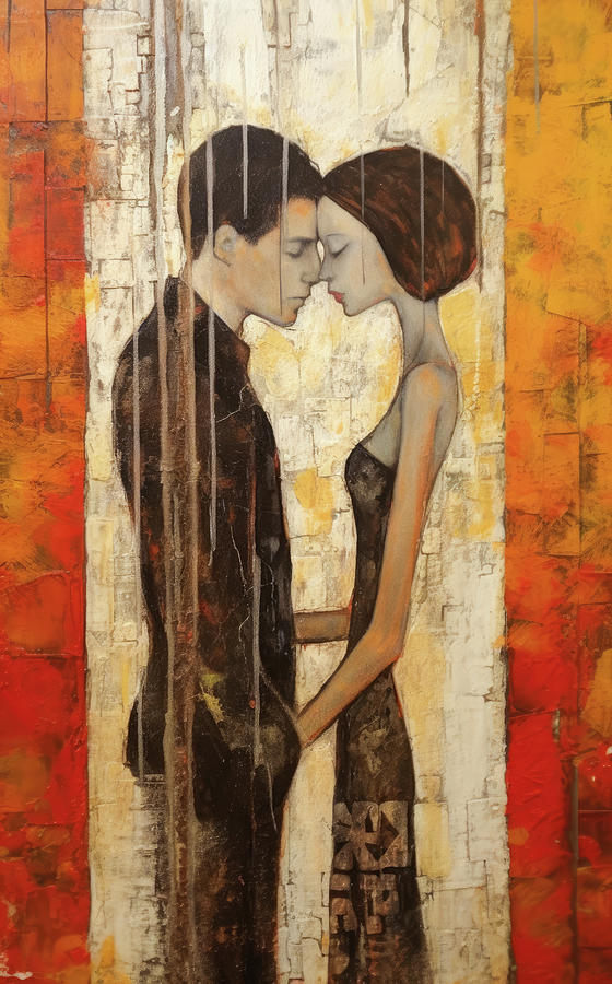 Two Lovers 33 Saucy Situation Digital Art by Matthias Hauser