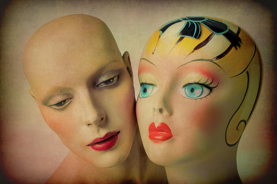 Two Mannequins Together Photograph by Garry Gay