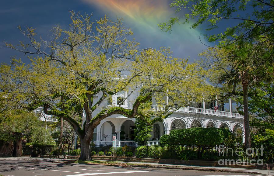 Two Meeting Street Inn - Charleston - South Carolina - Photograph by Dale Powell