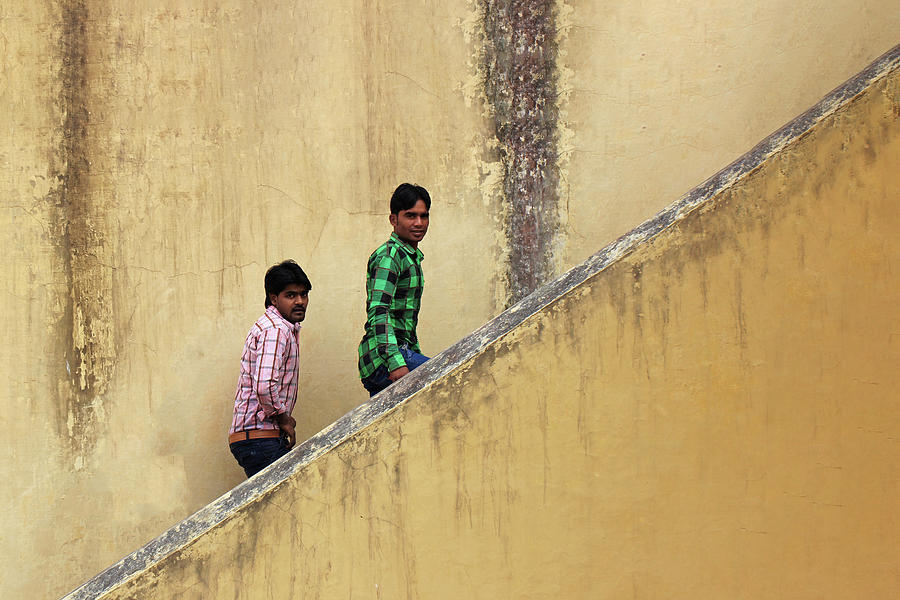 Two Men Photograph by Prakash Ghai