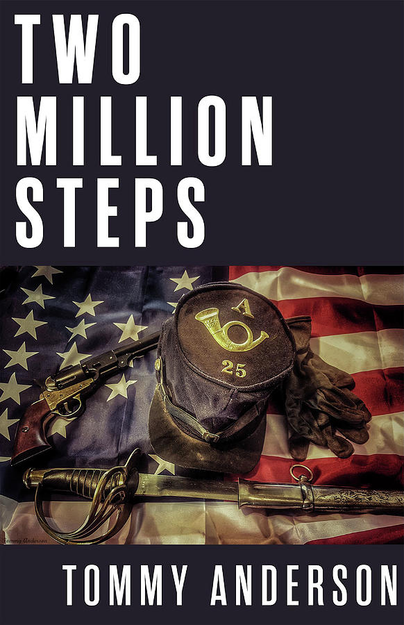 Two Million Steps Book Cover Digital Art
