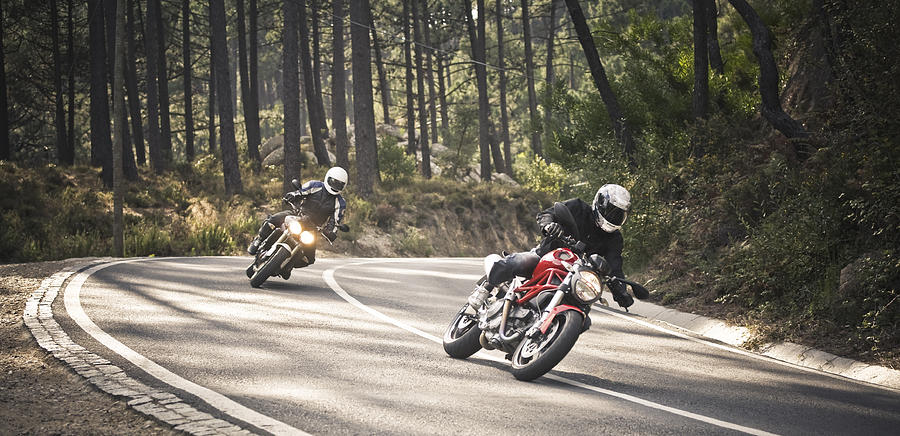 Two motorcycles ride Photograph by Enrique Díaz / 7cero