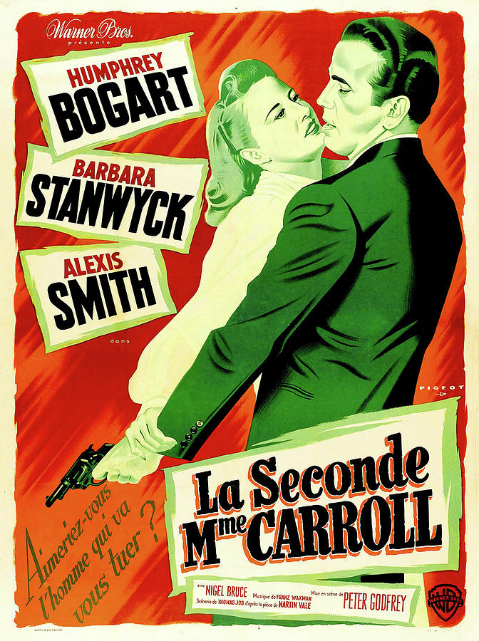 two Mrs. Carrolls Movie Poster Mixed Media