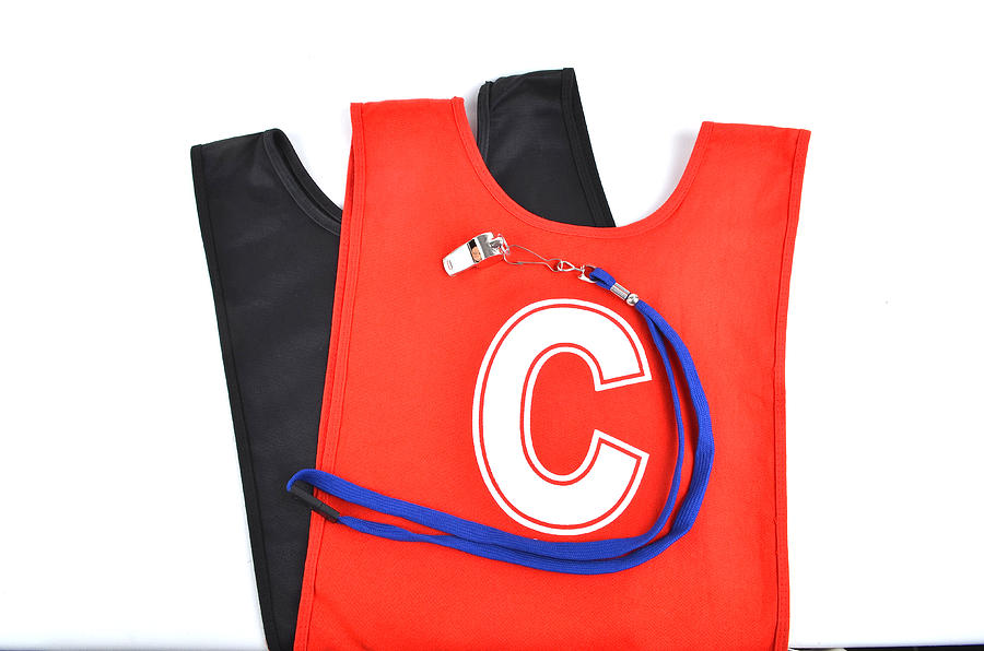 Two Netball Bibs Photograph by S-c-s
