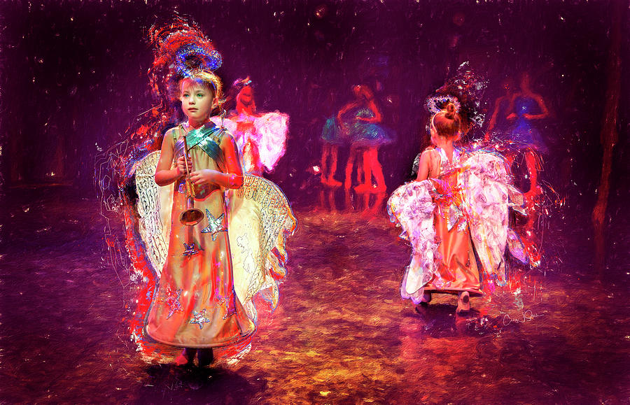 Two Nutcracker Angels Photograph by Craig J Satterlee