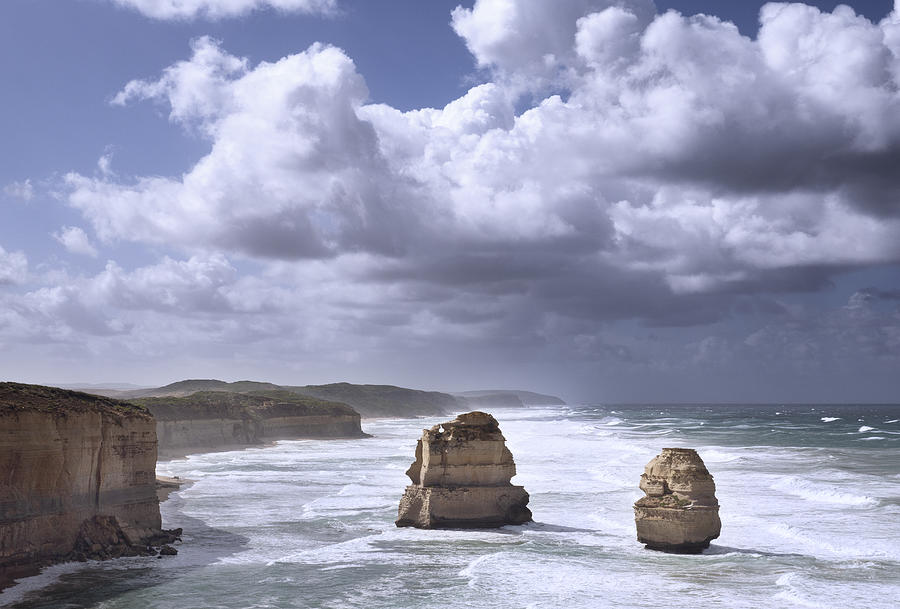 Two of The Twelve Apostles Photograph by Bernd Schunack