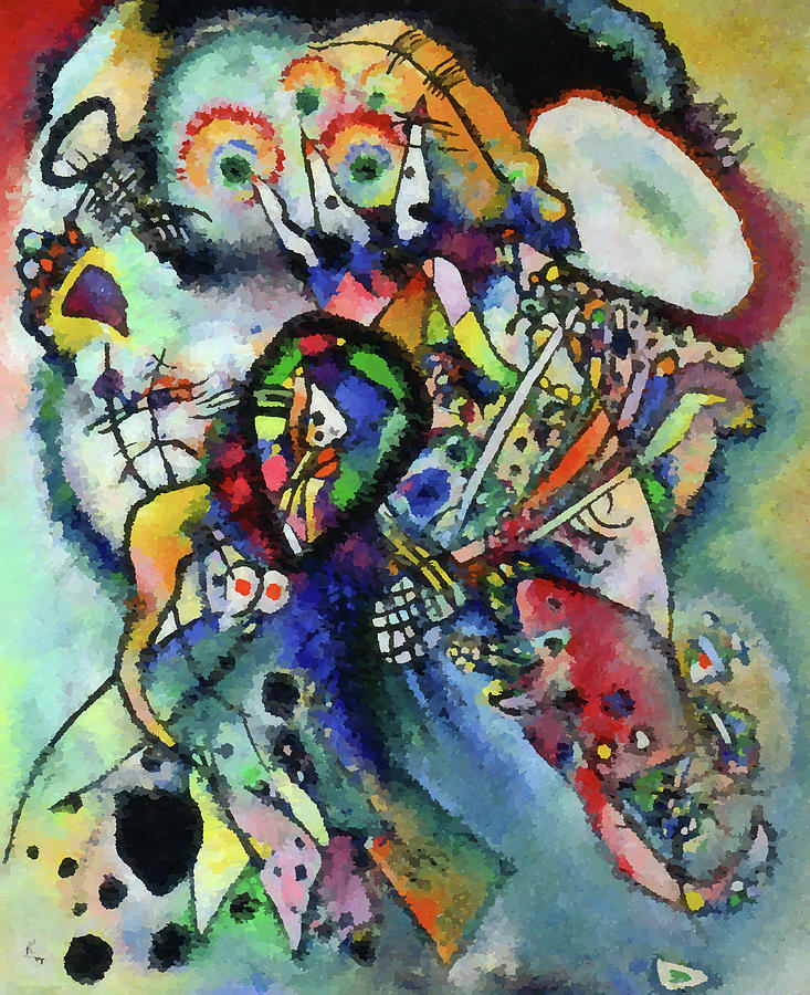 Two Ovals Painting by Wassily Kandinsky - Fine Art America