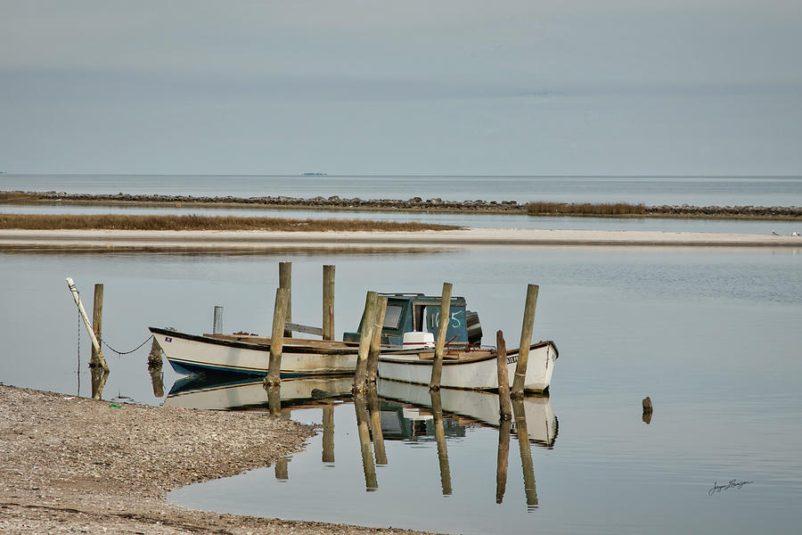 Two Oyster Boats Photograph by Jurgen Lorenzen