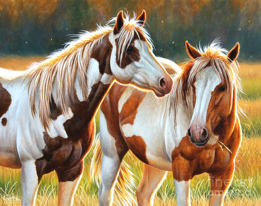 Two Paints Painting by Cynthie Fisher