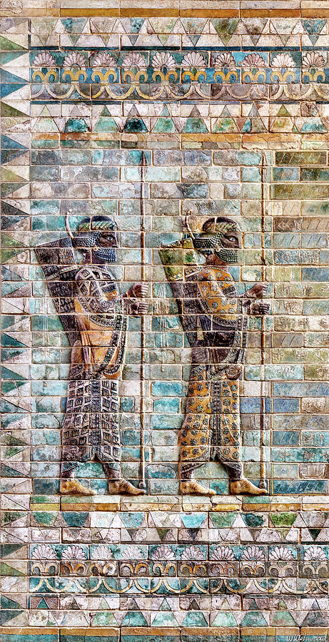 Two Persian Immortals 01 Photograph by Weston Westmoreland
