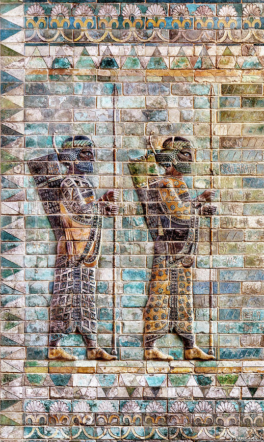 Two Persian Immortals 02 Photograph by Weston Westmoreland