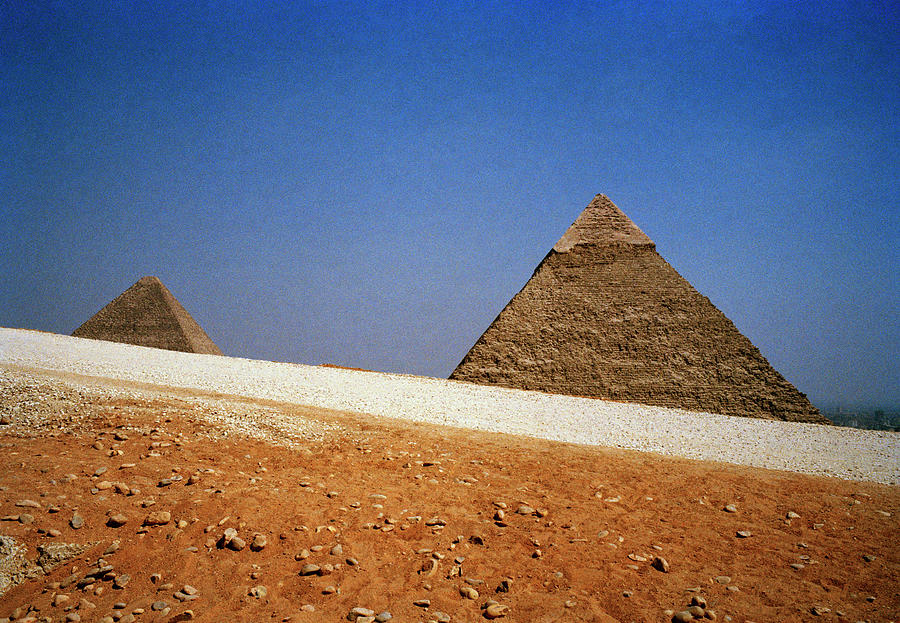 Two Pyramids Photograph by Shaun Higson