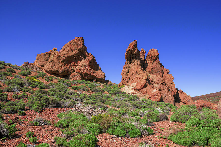 Two rocks in Teide National Park Photograph by Sun Travels