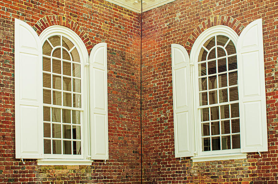 Two Windows In The Corner 2 Photograph by Gary Slawsky
