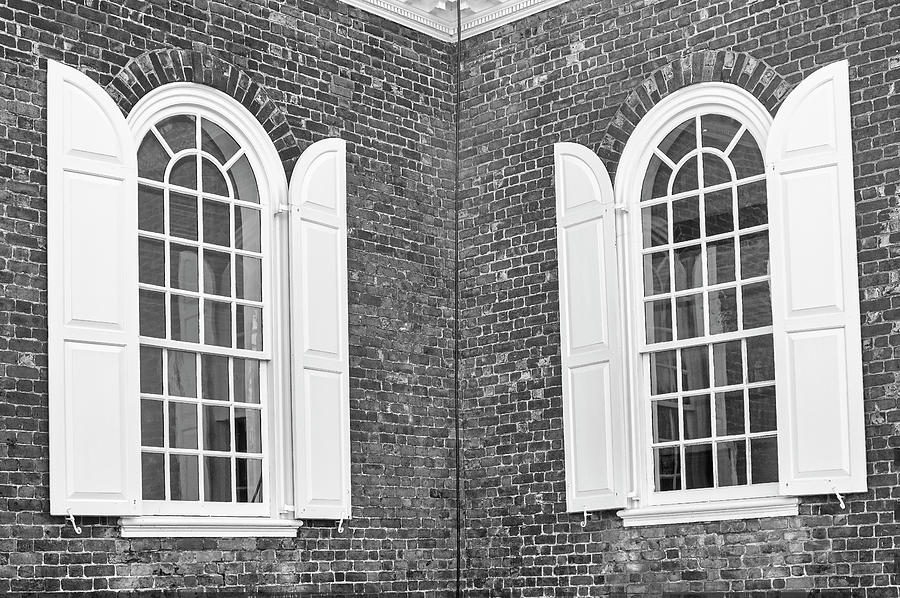 Two Windows In The Corner Photograph by Gary Slawsky