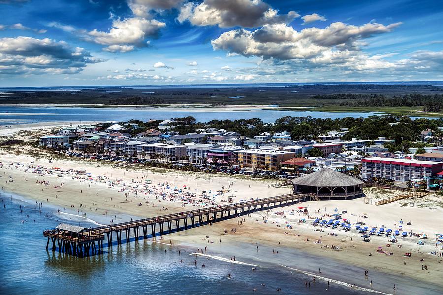 Tybee Island Pier Photograph by Mountain Dreams | Fine Art America