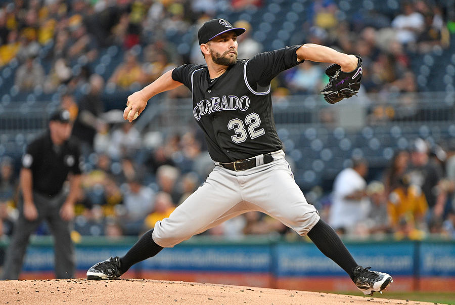 Tyler Chatwood Photograph by Justin Berl