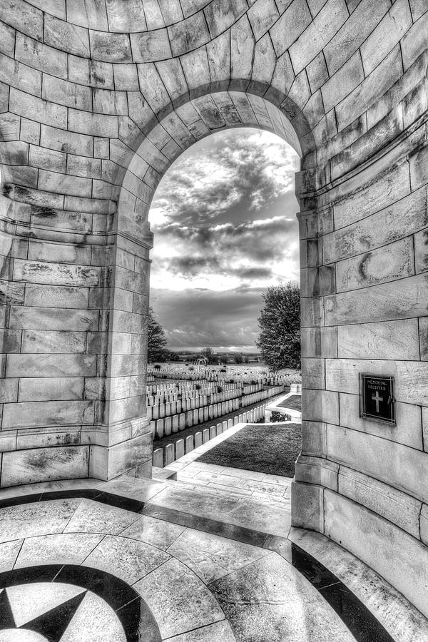Tyne Cot Cemetery Photograph - Tyne Cot Cemetery  by David Pyatt
