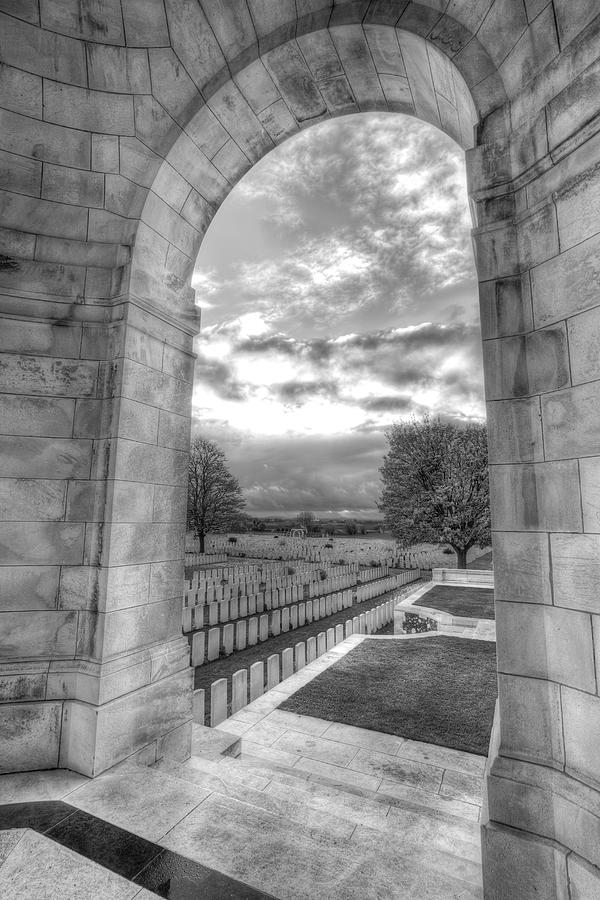 Tyne Cot Military Cemetery  Photograph by David Pyatt