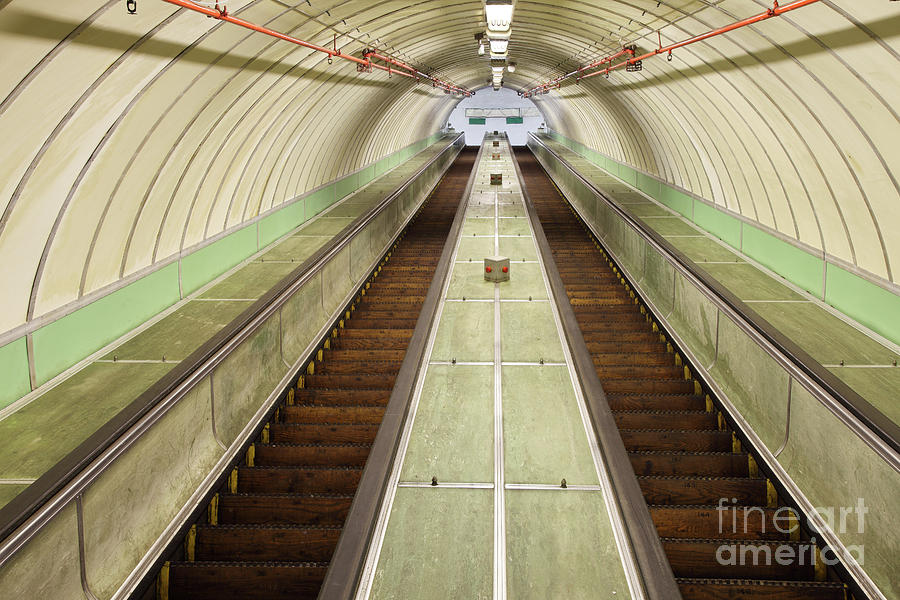 Tyne Pedestrian Tunnel Photograph by Bryan Attewell