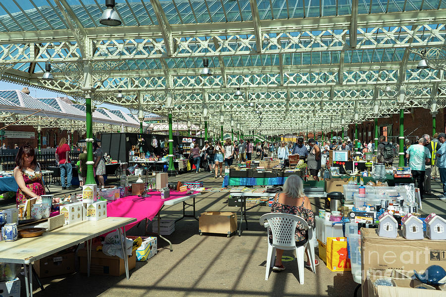 Tynemouth Station Market Photograph By Rob Hawkins 