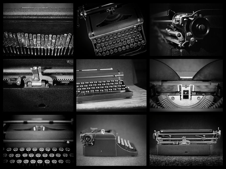 Typewriter Collage Photograph