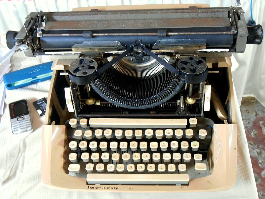Typewriter Photograph by Dietmar Scherf