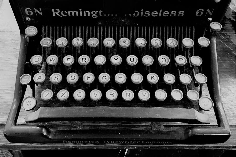 Typewriter Photograph by Joseph Skompski