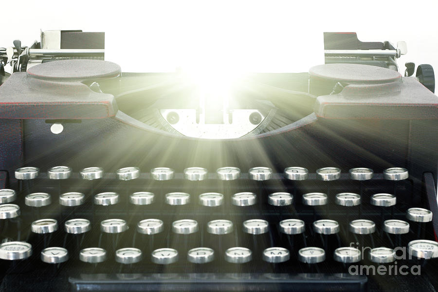 Typewriter Photograph by Michal Boubin