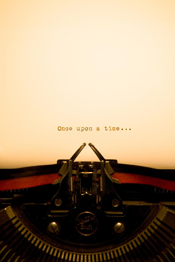 Typewriter - Once Upon A Time Photograph by NickS