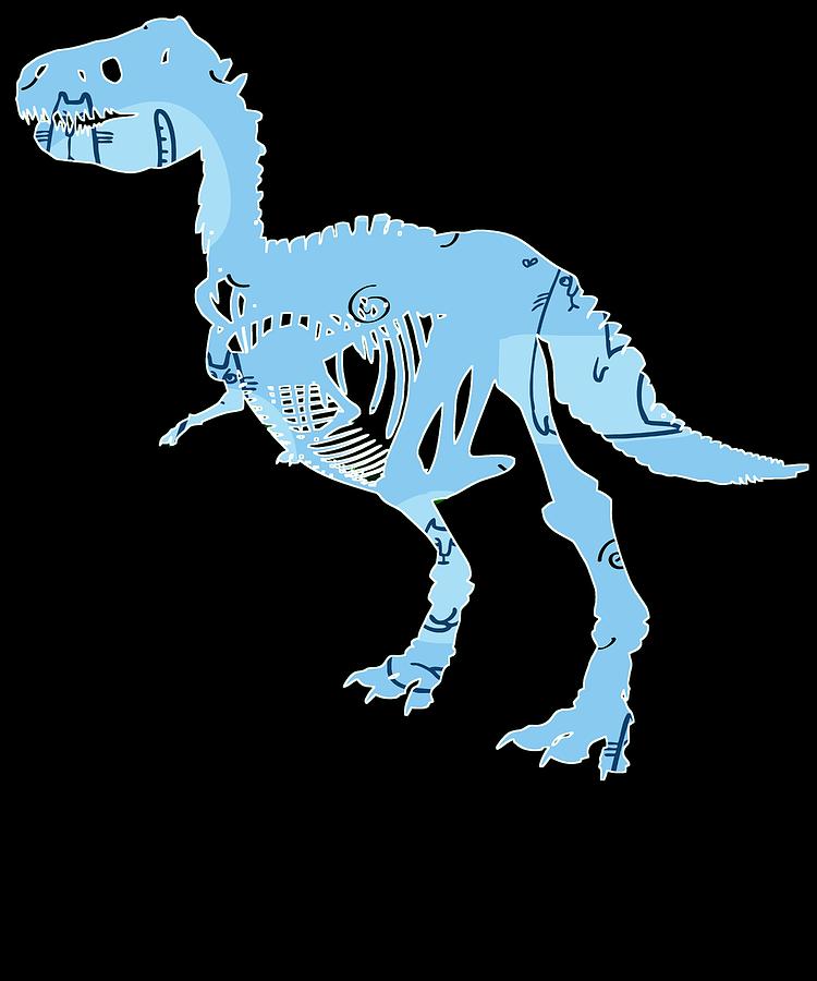 Dinosaur Digital Art - Tyrannosaurus Rex 184 by Lin Watchorn