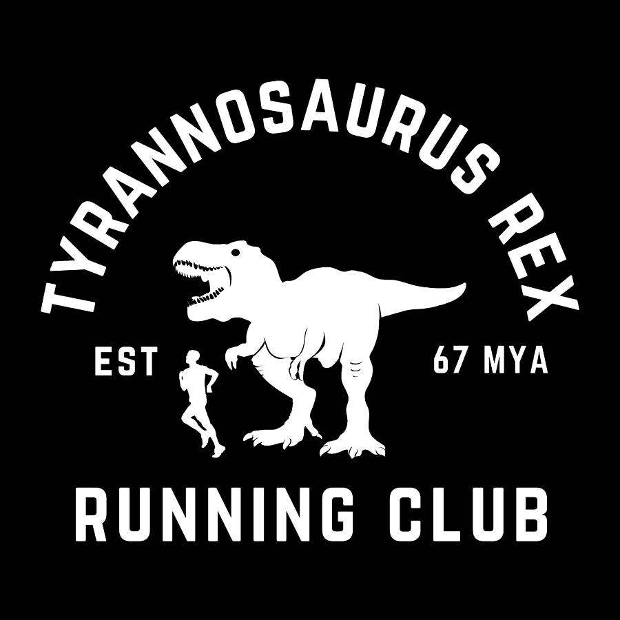 Running Motivation Dinosaurs Runner Dino' Tote Bag