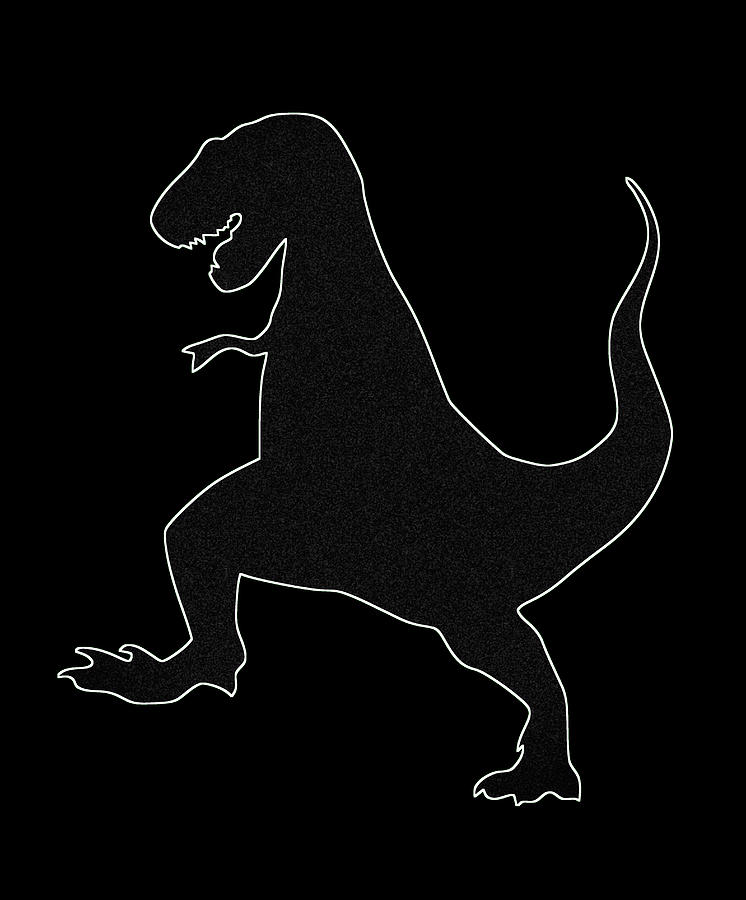 Tyrannosaurus Rex T REx 378 Digital Art by Lin Watchorn