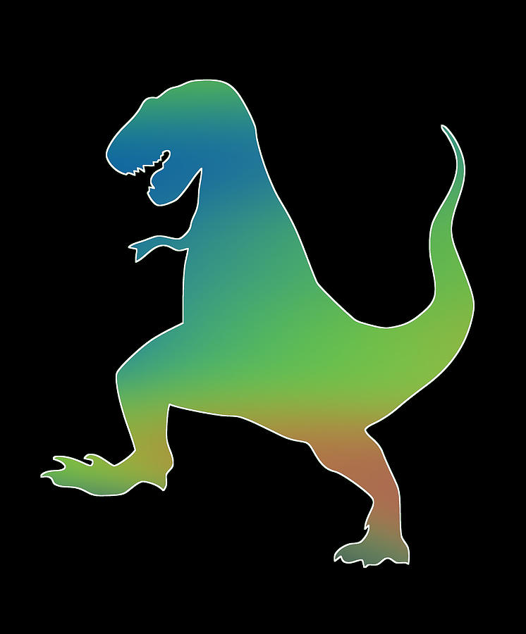Tyrannosaurus Rex T REx 79 Digital Art by Lin Watchorn