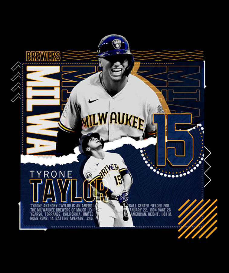 Tyrone Taylor Baseball Digital Art by Kelvin Kent | Fine Art America