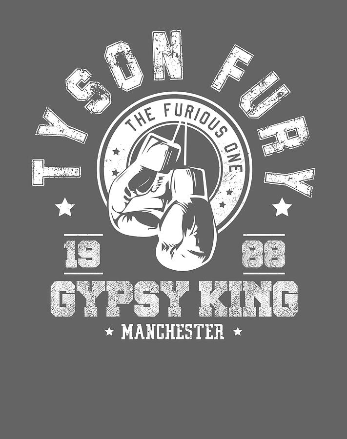 Tyson Fury Boxing For Men Women Full Size Retro Graphic  Digital Art by Remi Joguet