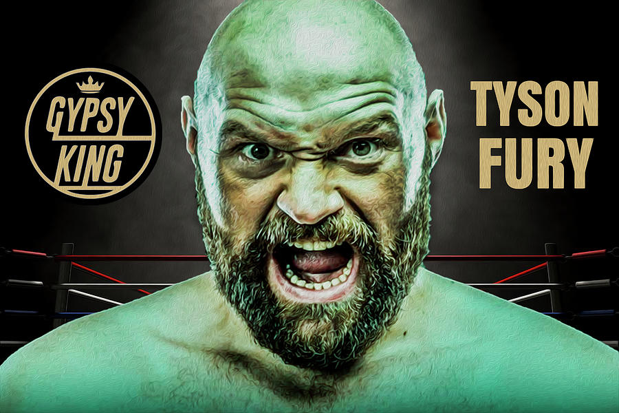 Tyson Fury The Gypsy King Painting by Jose Lugo