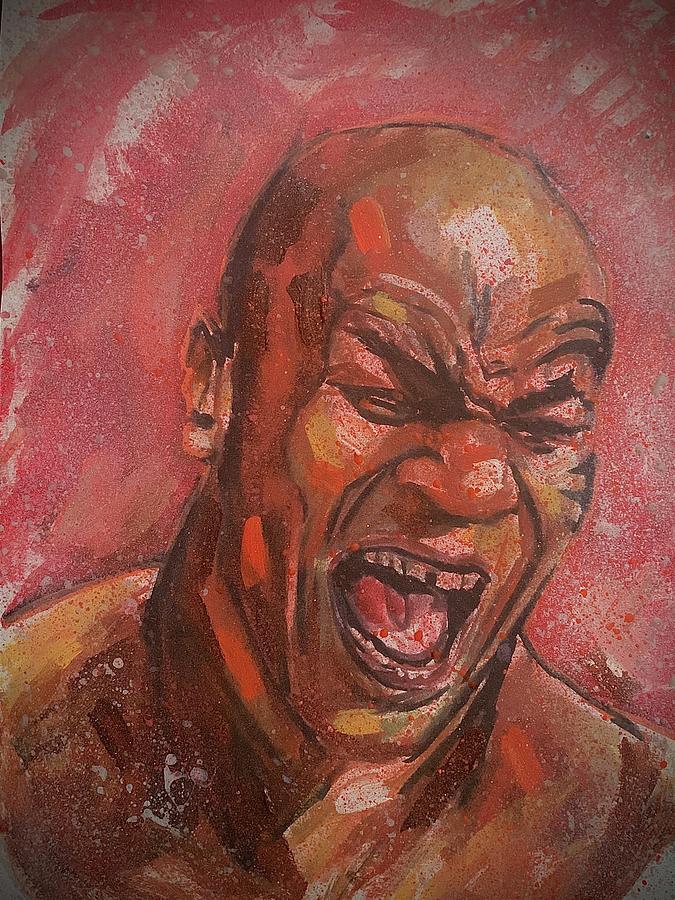 Tyson Painting by Joel Tesch