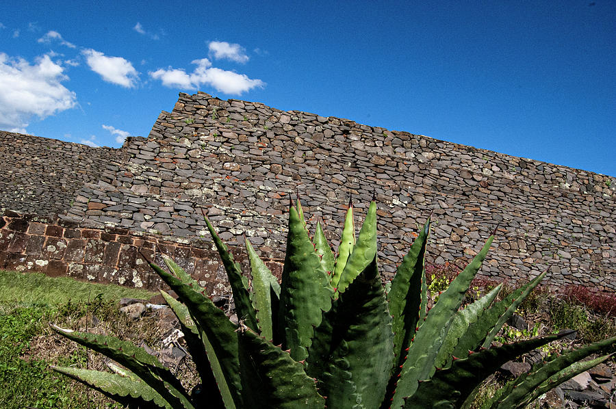 Mexico Pyramids Photograph - Tzintzuntan Pyramid by William Scott Koenig