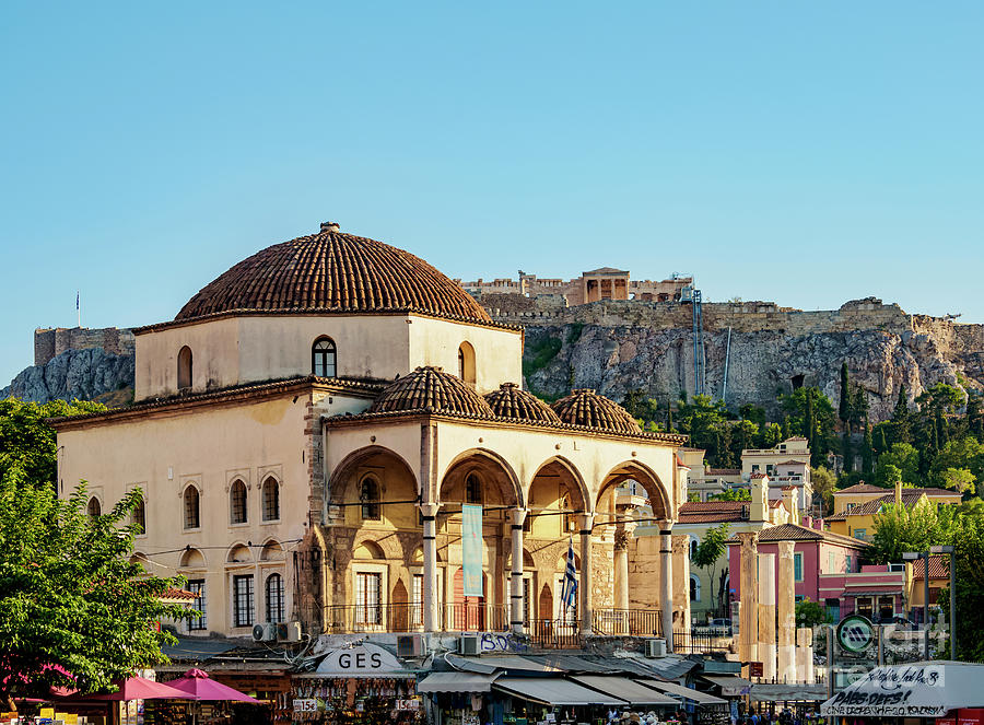 Tzistarakis Mosque, Monastiraki Square, Athens, Attica, Greece 