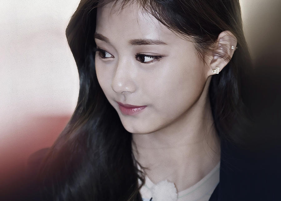 Tzuyu Visual Digital Art by Haruka a K fans