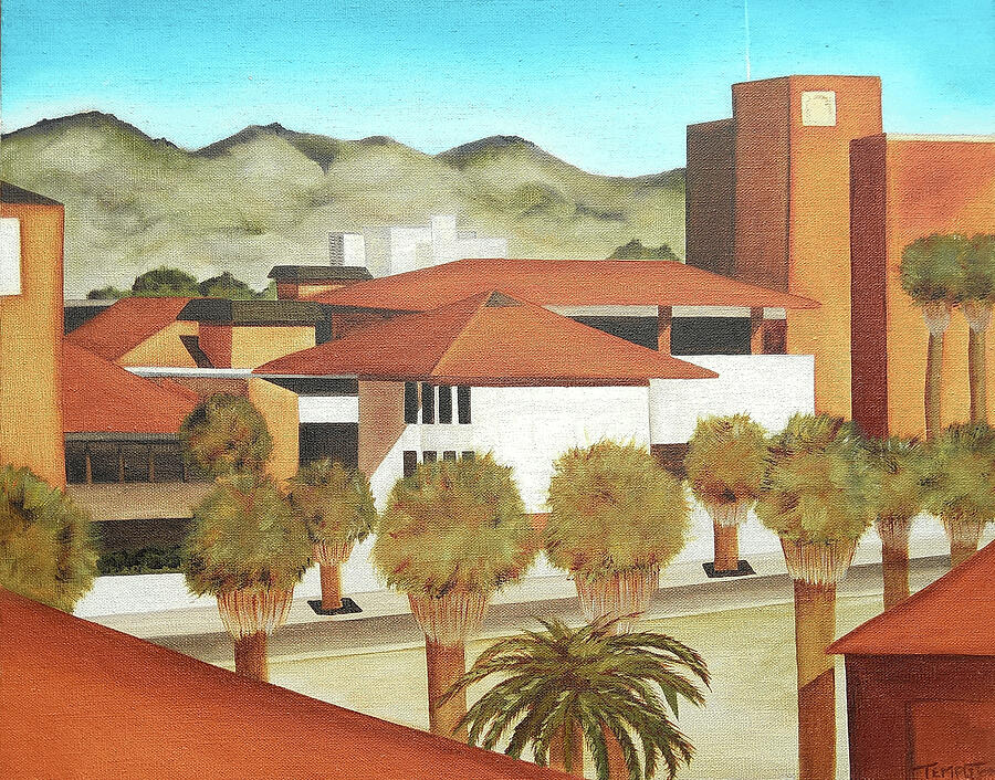 U of A   Painting by William T Templeton