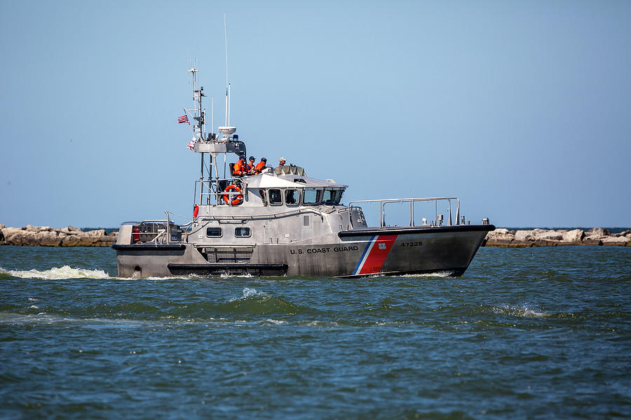 U S Coastguard Motor Life Boat Photograph by Dale Kincaid