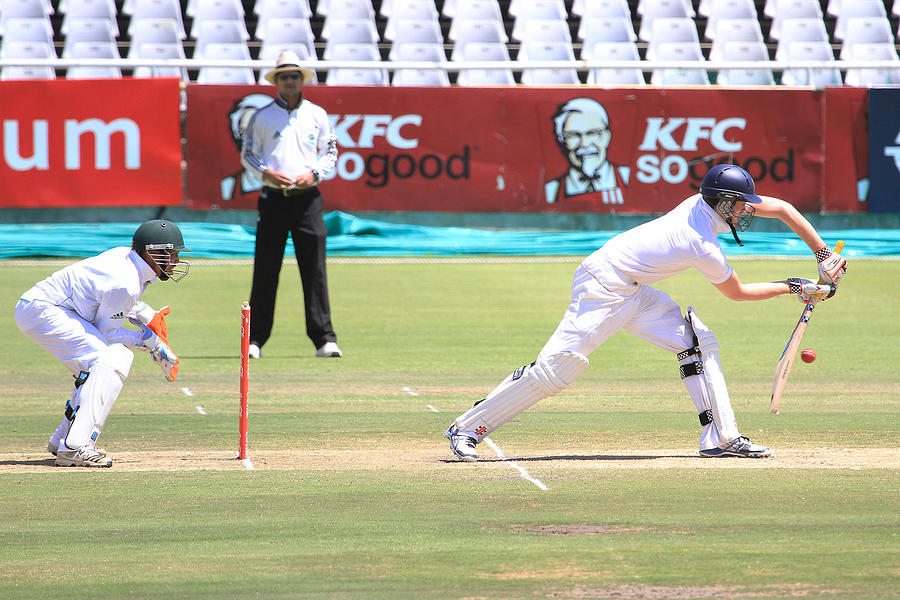 U/19 1st Youth Test: SA v England - Day 3 Photograph by Gallo Images
