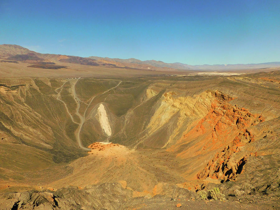 Ubehebe Crater Photograph by Carl Moore