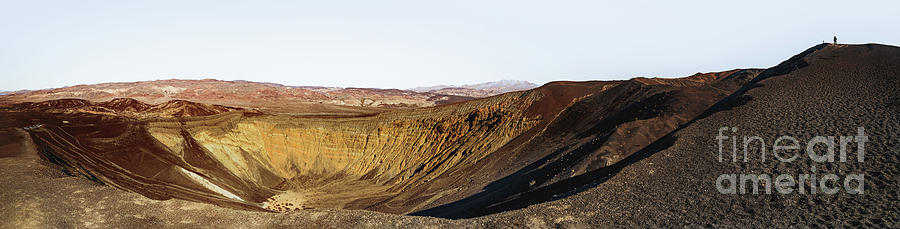 Ubehebe Crater, Death Valley, Panorama Photograph by Hanna Tor